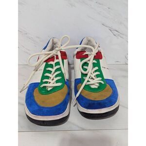 French Connection Women's Multi-Color Lace-Up Retro Sneaker Shoe Size 7